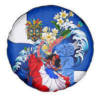 Nicaragua Independence Day Orgullo Y Tradicion Spare Tire Cover Vibrant Folkloric Dance Sacuanjoche Floral Culture