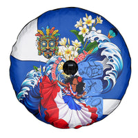 Nicaragua Independence Day Orgullo Y Tradicion Spare Tire Cover Vibrant Folkloric Dance Sacuanjoche Floral Culture