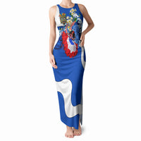Nicaragua Independence Day Orgullo Y Tradicion Tank Maxi Dress Vibrant Folkloric Dance Sacuanjoche Floral Culture