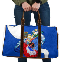 Nicaragua Independence Day Orgullo Y Tradicion Travel Bag Vibrant Folkloric Dance Sacuanjoche Floral Culture