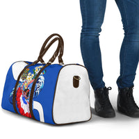 Nicaragua Independence Day Orgullo Y Tradicion Travel Bag Vibrant Folkloric Dance Sacuanjoche Floral Culture