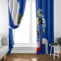 Nicaragua Independence Day Orgullo Y Tradicion Window Curtain Vibrant Folkloric Dance Sacuanjoche Floral Culture