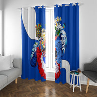 Nicaragua Independence Day Orgullo Y Tradicion Window Curtain Vibrant Folkloric Dance Sacuanjoche Floral Culture