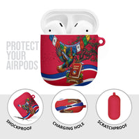 Nepal Constitution Day AirPods Case Himalayan Temples Danphe Himalayan Monal Floral