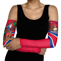 Nepal Constitution Day Arm Sleeves Himalayan Temples Danphe Himalayan Monal Floral