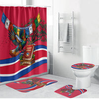 Nepal Constitution Day Bathroom Set Himalayan Temples Danphe Himalayan Monal Floral