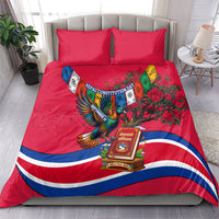 Nepal Constitution Day Bedding Set Himalayan Temples Danphe Himalayan Monal Floral