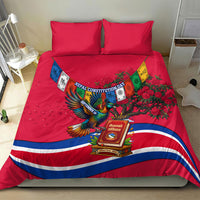 Nepal Constitution Day Bedding Set Himalayan Temples Danphe Himalayan Monal Floral