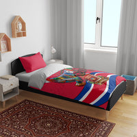 Nepal Constitution Day Bedding Set Himalayan Temples Danphe Himalayan Monal Floral