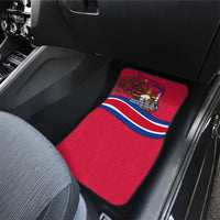 Nepal Constitution Day Car Mats Himalayan Temples Danphe Himalayan Monal Floral