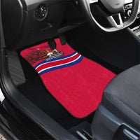Nepal Constitution Day Car Mats Himalayan Temples Danphe Himalayan Monal Floral