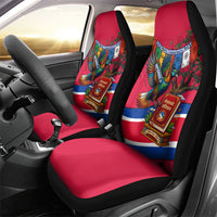 Nepal Constitution Day Car Seat Cover Himalayan Temples Danphe Himalayan Monal Floral