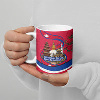 Nepal Constitution Day Ceramic Mug Himalayan Temples Danphe Himalayan Monal Floral