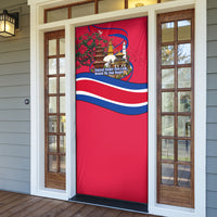 Nepal Constitution Day Door Cover Himalayan Temples Danphe Himalayan Monal Floral