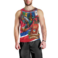 Nepal Constitution Day Men Tank Top Himalayan Temples Danphe Himalayan Monal Floral