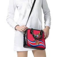 Nepal Constitution Day Shoulder Handbag Himalayan Temples Danphe Himalayan Monal Floral