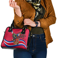 Nepal Constitution Day Shoulder Handbag Himalayan Temples Danphe Himalayan Monal Floral