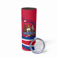 Nepal Constitution Day Skinny Tumbler Himalayan Temples Danphe Himalayan Monal Floral