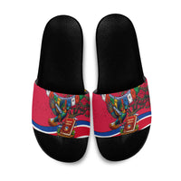 Nepal Constitution Day Slide Sandals Himalayan Temples Danphe Himalayan Monal Floral