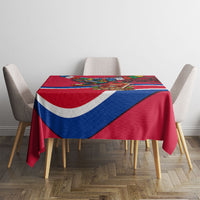Nepal Constitution Day Tablecloth Himalayan Temples Danphe Himalayan Monal Floral