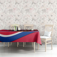 Nepal Constitution Day Tablecloth Himalayan Temples Danphe Himalayan Monal Floral