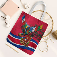Nepal Constitution Day Tote Bag Himalayan Temples Danphe Himalayan Monal Floral