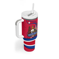 Nepal Constitution Day Tumbler With Handle Himalayan Temples Danphe Himalayan Monal Floral