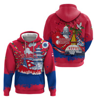 Nepal Constitution Day September 19 Hoodie Himalayan Temples Heritage Flag Dove