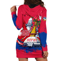 Nepal Constitution Day September 19 Hoodie Dress Himalayan Temples Heritage Flag Dove
