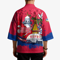 Nepal Constitution Day September 19 Kimono Himalayan Temples Heritage Flag Dove