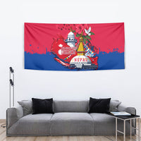 Nepal Constitution Day September 19 Tapestry Himalayan Temples Heritage Flag Dove