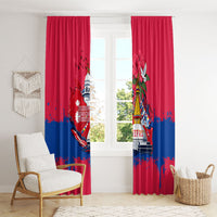 Nepal Constitution Day September 19 Window Curtain Himalayan Temples Heritage Flag Dove
