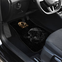 Bigfoot Blowing Wishes Dandelion Car Mats Vintage Sasquatch Art Forest Mountain Nature