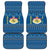 Sweden Christmas Car Mats with Gnome Yule Goat Royal Crest and Nordic Pattern - Wonder Print Shop