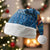 Sweden Christmas Santa Hat with Gnome Yule Goat Royal Crest and Nordic Pattern - Wonder Print Shop
