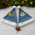 Sweden Christmas Santa Hat with Gnome Yule Goat Royal Crest and Nordic Pattern - Wonder Print Shop