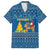 Sweden Christmas Hawaiian Shirt with Gnome Yule Goat Royal Crest and Nordic Pattern - Wonder Print Shop
