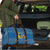 Sweden Christmas Travel Bag with Gnome Yule Goat Royal Crest and Nordic Pattern - Wonder Print Shop
