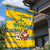 Sweden Christmas Garden Flag with Santa Lucia Girl Midsummer Pole Swedish Flag and Nordic Pattern Design - Wonder Print Shop