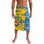 Sweden Christmas Lavalava with Santa Lucia Girl Midsummer Pole Swedish Flag and Nordic Pattern Design - Wonder Print Shop