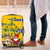 Sweden Christmas Luggage Cover with Santa Lucia Girl Midsummer Pole Swedish Flag and Nordic Pattern Design - Wonder Print Shop