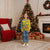 Sweden Christmas Pajama Set with Santa Lucia Girl Midsummer Pole Swedish Flag and Nordic Pattern Design - Wonder Print Shop