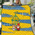 Sweden Christmas Quilt with Santa Lucia Girl Midsummer Pole Swedish Flag and Nordic Pattern Design - Wonder Print Shop