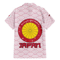 Japan Christmas Family Matching Mermaid Dress and Hawaiian Shirt with Sleeping Polar Bear Pine Trees and Chrysanthemum Crest Pattern - Wonder Print Shop