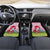 Japan Christmas Car Mats with Santa Mount Fuji Rising Sun and Festive Pattern Design - Wonder Print Shop