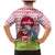 Japan Christmas Family Matching Mermaid Dress and Hawaiian Shirt with Santa Mount Fuji Rising Sun and Festive Pattern Design - Wonder Print Shop