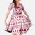 Japan Christmas Family Matching Off Shoulder Maxi Dress and Hawaiian Shirt with Santa Mount Fuji Rising Sun and Festive Pattern Design - Wonder Print Shop