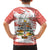 Christmas Fishing Family Matching Summer Maxi Dress and Hawaiian Shirt with Santa Claus Fish Tree and Red Snowflake Pattern - Wonder Print Shop