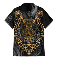 Viking Warrior Tatto Family Matching Mermaid Dress and Hawaiian Shirt Valhalla Is Calling - Wonder Print Shop