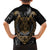 Viking Warrior Tatto Family Matching Summer Maxi Dress and Hawaiian Shirt Valhalla Is Calling - Wonder Print Shop